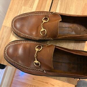 Vintage women’s Gucci leather loafers - 9.5